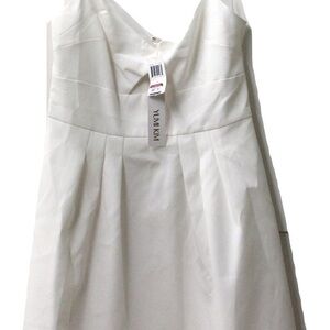 Yumi Kim White Cut Out Mini Dress size L